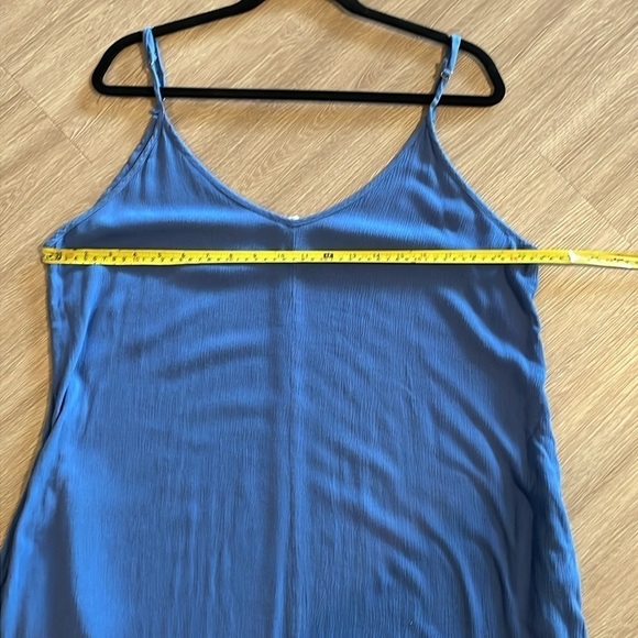 IJoah Women’s Maxi Dress Medium Blue Longline Lagenlook Coast Contemporary - Picture 10 of 13